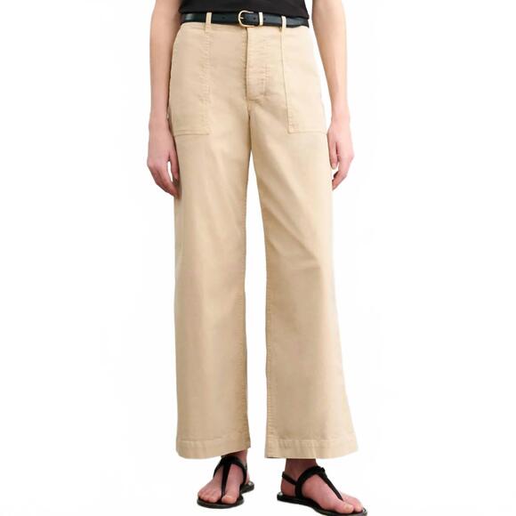 NEW NILI LOTAN leon boy pants in sandstone